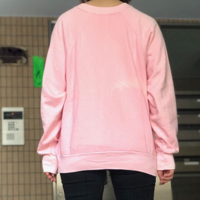 Snoopy スヌーピー ヴィンテージ スウェット ピンク Number12