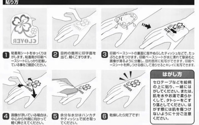 Kygo タトゥーシール ハガキサイズ タトゥーシール フェス ライブ用グッズ