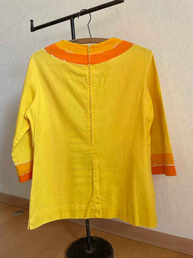 Vera コットンチュニックブラウス ボーダー Peartreemarket