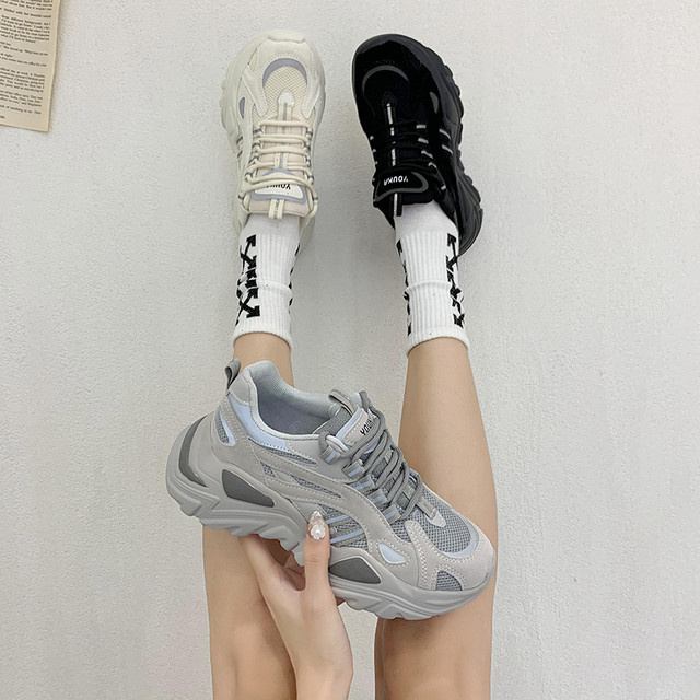フィッシュボーン厚底シューズ【fish bone platform shoes】