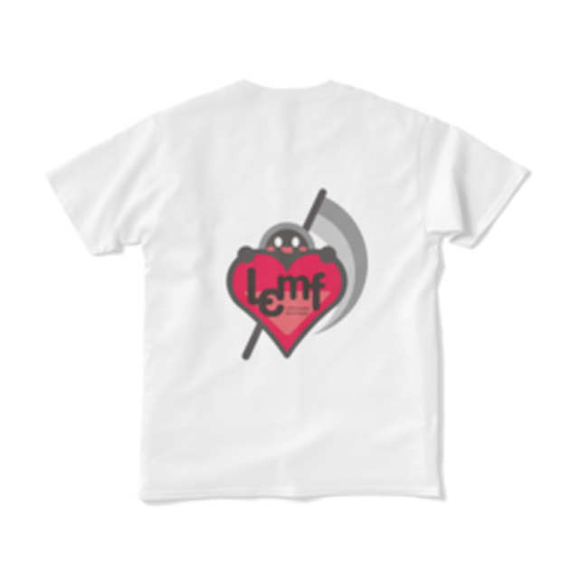 Lcmf Tシャツ 白生地 縁あり Lcmf兼くありすの情報発信局