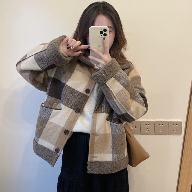 〈カフェシリーズ〉カフェに行きたくなるウールコート【Cafe wool coat】