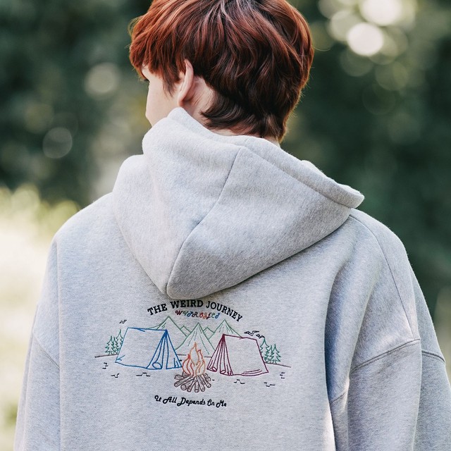 Wv Project Darkness Hood 4 Color ダブリューブイプロジェクト 正規品 韓国ブランド 韓国ファッション 韓国代行 韓国通販 パーカー Bonz 韓国 ブランド 正規品のみ