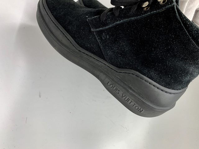美品 ルイヴィトン Louis Vuitton スウェードシューズ サイズ7 1 2 メンズ 26 26 5cm Brand19