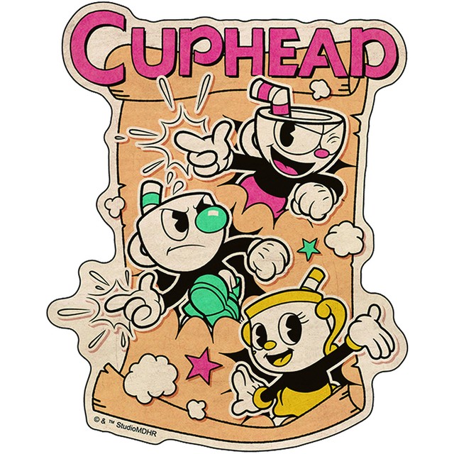 CUPHEAD ( カップヘッド ) トラベルステッカー⑫ / エンスカイ