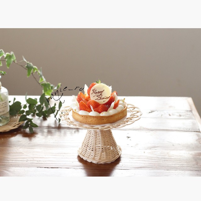 Gateau ガトー ラタンケーキスタンド S Panie Ru