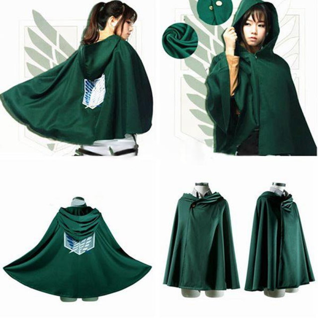 進撃の巨人 調査兵団マント コスプレ マント リヴァイ兵長 Smile Seed