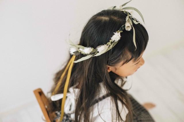 ユーカリとシンカルファの花冠 Tenten