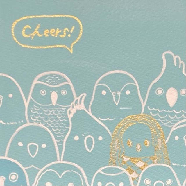 【オグチヨーコ】原画「みつみつ応援団」