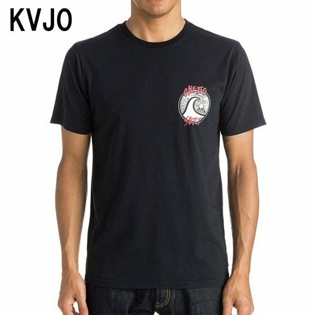 Eqyzt クイックシルバー Tシャツ メンズ 半袖 オリジナル デザイン 人気 ブランド おしゃれ 夏 海 リゾート 黒 Ghetto Surf Ss Quiksilver Beachdays Okinawa