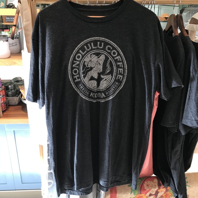メンズ Tシャツxlサイズ Honolulu Coffee ホノルルコーヒー ハワイ 限定品 Big Mahalo Honolulu