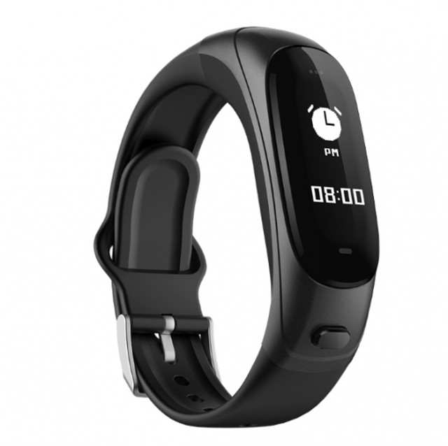 国内正規品 Cavosmart Fitness Tracker Earband V08s スマートウォッチ 活動量計 睡眠モニター イヤホン ハンズフリー通話 日々の運動量を記録 Android Ios Msquall エムスコール プレゼントに最適な雑貨ショップ