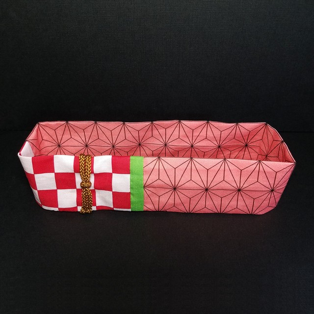 手作り シュシュ ヘアゴム 髪留め 髪飾り 伝統柄 和風 和柄 可愛い 鬼 かわいい 勝負服 不 滅 の 刀 竈門 かまど Sayabo ハンドメイド 雑貨 布マスク