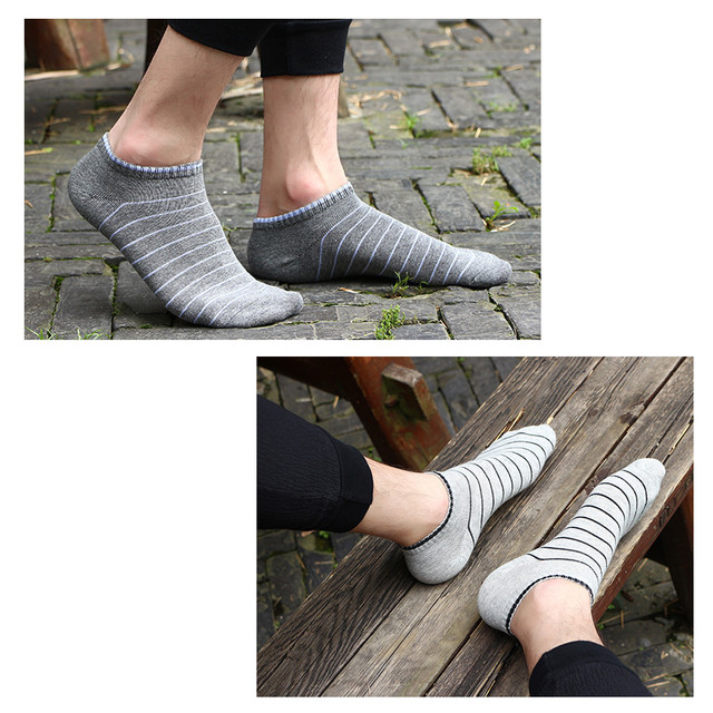 ユニセックス靴 ２２ ２５センチ ５足セット ストライプ 15house