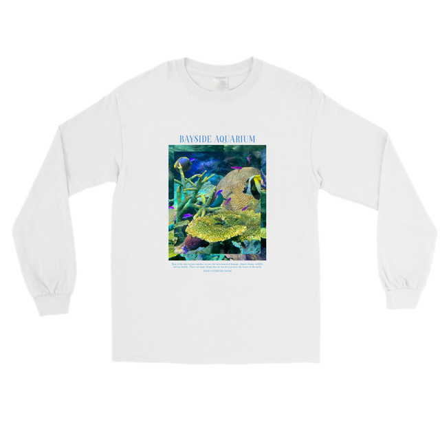 【Cat & Parfum】Bayside Aquarium Souvenir Long Sleeve