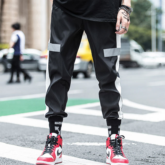 ヒップホップパンツ メンズ B系 バギーパンツ ルーズフィット ストリート系 ファッション ダンス衣装 A N Skinny