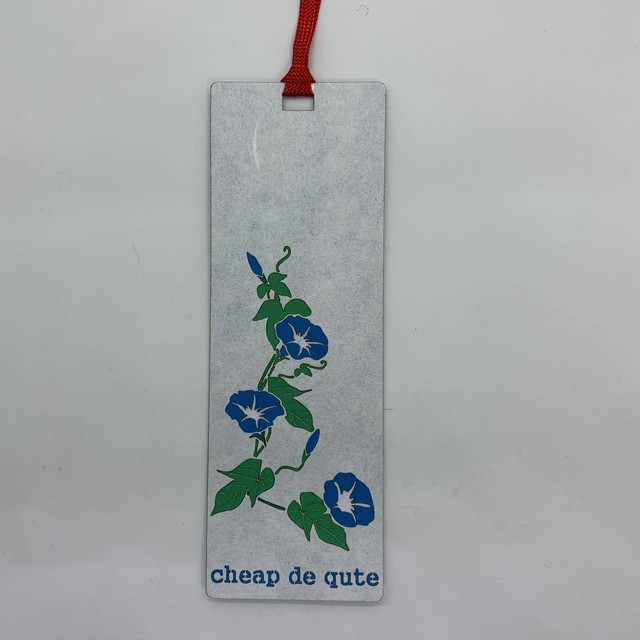 切り絵しおり あさがお Cheap De Qute