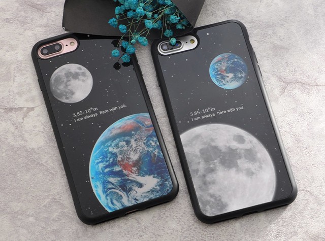 月と地球 宇宙の旅 Iphoneケース 即納iphoneケース Flowercase