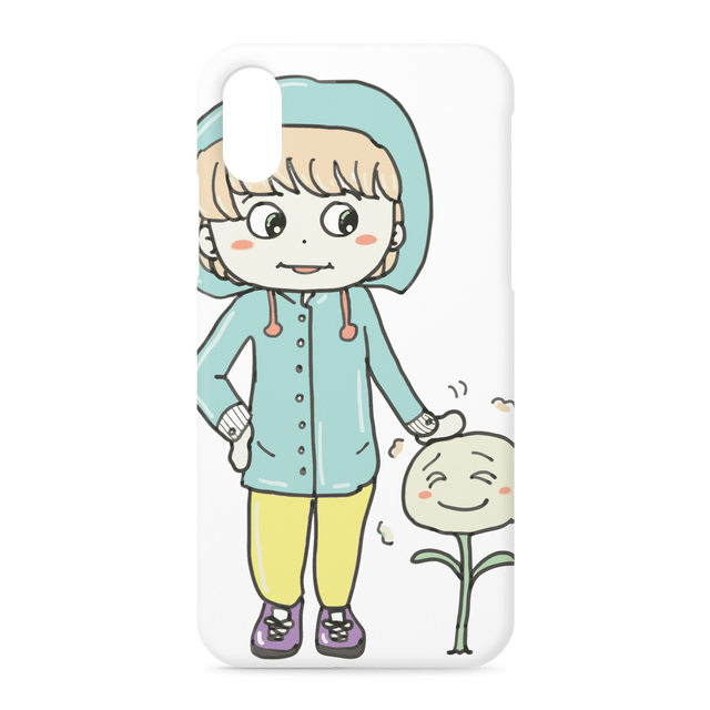 「コロンくんとポンポポ」iPhoneケース(iPhone XS/X)