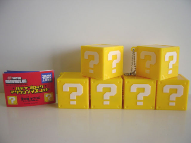 Hxv06dzニューsuperマリオbroswiiハテナブロックアクション6種 フィギュアマニア 各種ガチャポンのコンプリートセットを販売