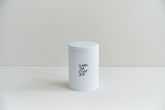 コーヒー缶(コーヒー豆100gにつき1個購入いただけます)