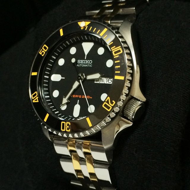 Seikoダイバーズ ブラックボーイ Skx007 モデファイモデル 自動巻 0m防水 0075mpcsssbg Ark Mod Studio