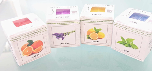 おすすめの組み合わせ オレンジ ラベンダー レモン ミント Scented Cubes