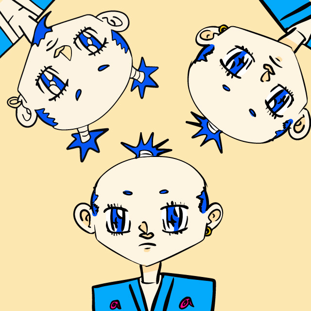 デザイン侍 イラスト3人 Dayg Tokyo