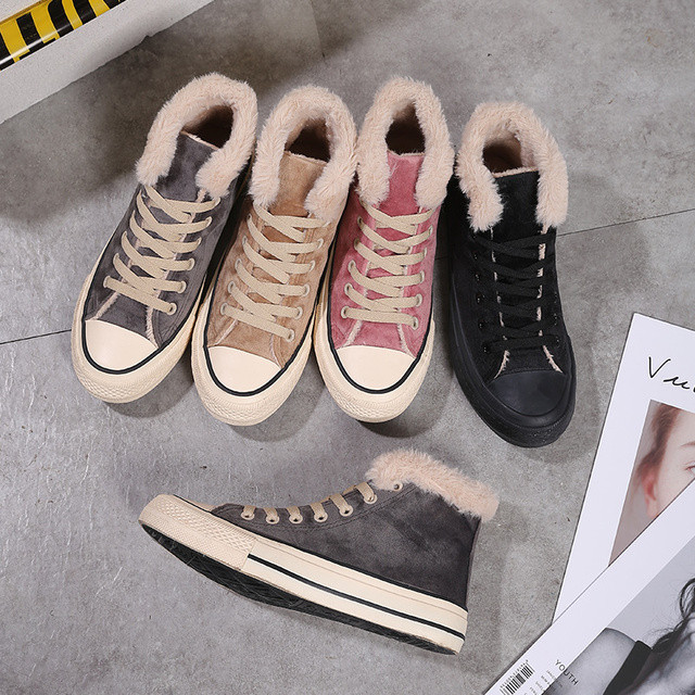 レディースファッション シューズ 靴 モコモコスニーカー トレンド モコモコシューズ 新作 コットン靴 More Lluze モア ルーゼ