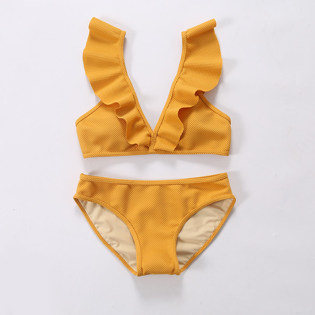 タンキニビキニ 定番 人気 フリル かわいい セクシー リゾート 海 プール 旅行 デート Beach Life