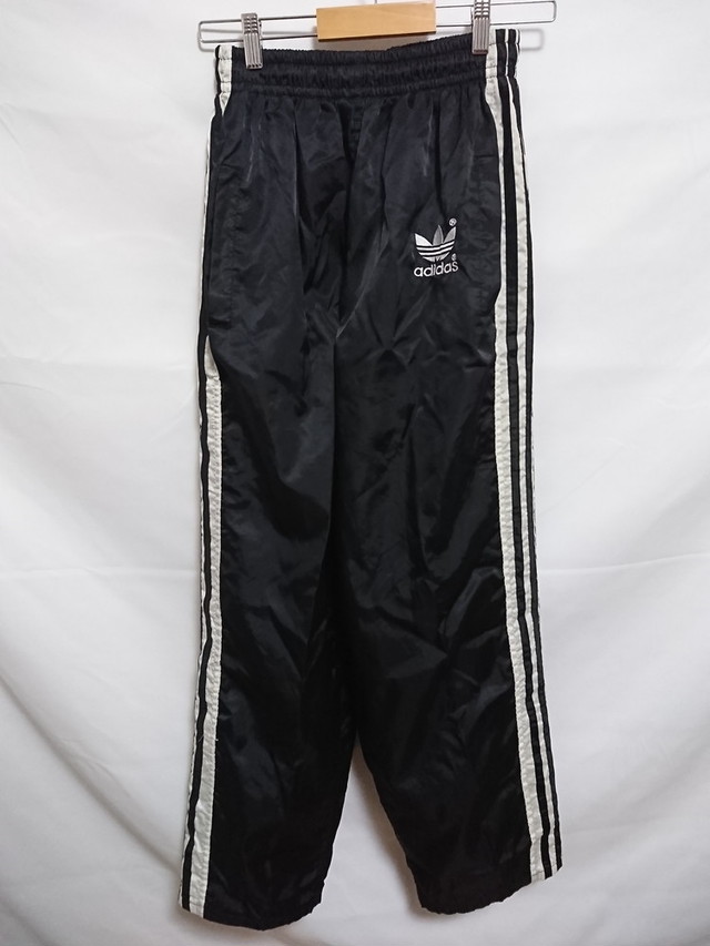 古着 メンズl Adidas Originals アディダス オリジナルス 裏メッシュ ブレーカーパンツ シャカシャカ トラックパンツ 長ズボン ブラック スポーツウェア シューズの古着屋 リサイクルスポーツ