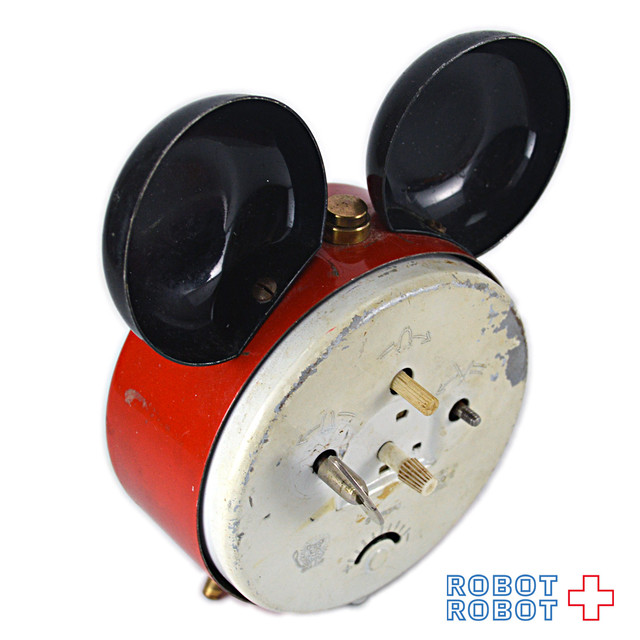 ミッキーマウスのビンテージ目覚まし時計 Robotrobot