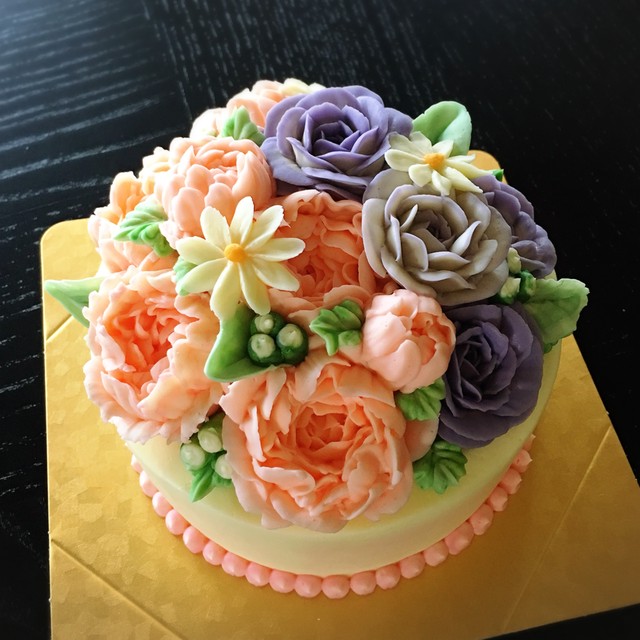 4号フラワーケーキ イメージ5 フラワーケーキのcafe De Realite カフェドリアリティ