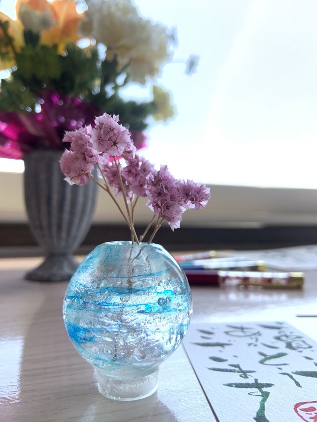 割れない小さな花瓶 一輪挿し Cafeiroiro