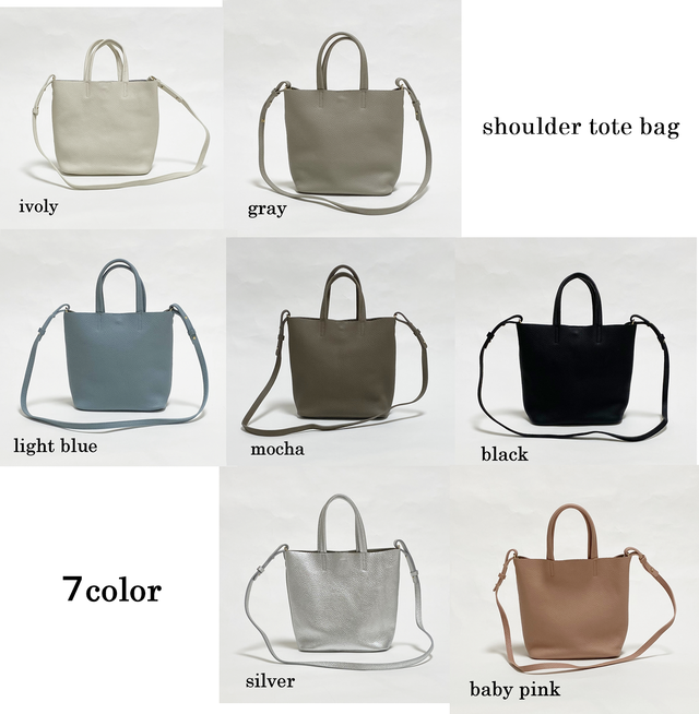 ショルダー付きトートバッグ 牛革 鞄 バッグ Colo