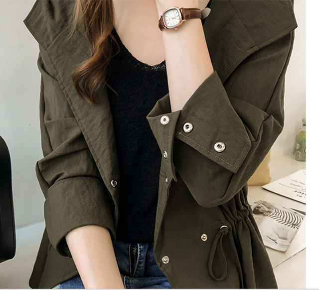 マウンテンパーカー スプリングジャケット レディース きれいめ ロング 春服 長袖 スプリングコート ブラウン ホワイト グリーン ブラック 1138 Idear マウンテンパーカー スプリングジャケット レディース きれいめ ロング 春服 長袖 スプリングコート ブラウン ホワイト グリーン ブラック 1138 Idear
