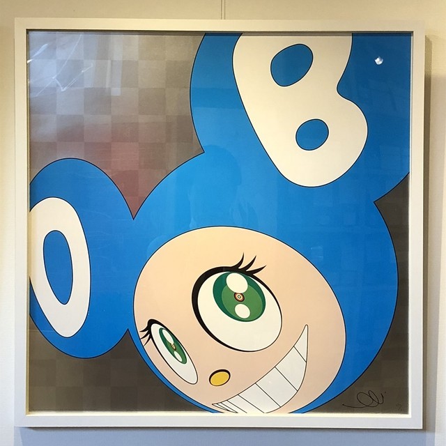 村上隆 Takashi Murakami そして そしてそしてそしてそして アクアブルー Gallery Marghu