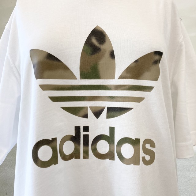 Adidas トレフォイルカモフラージュロゴtシャツ ｰtwentyｰ