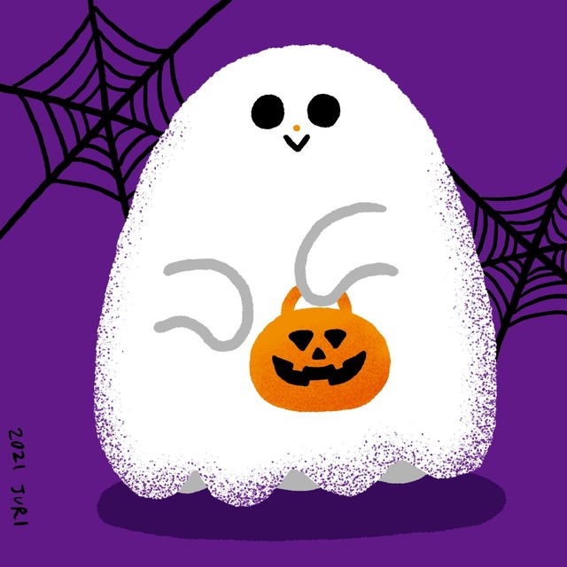 ゴーストのアイコン用イラスト Juri Takai Online Store