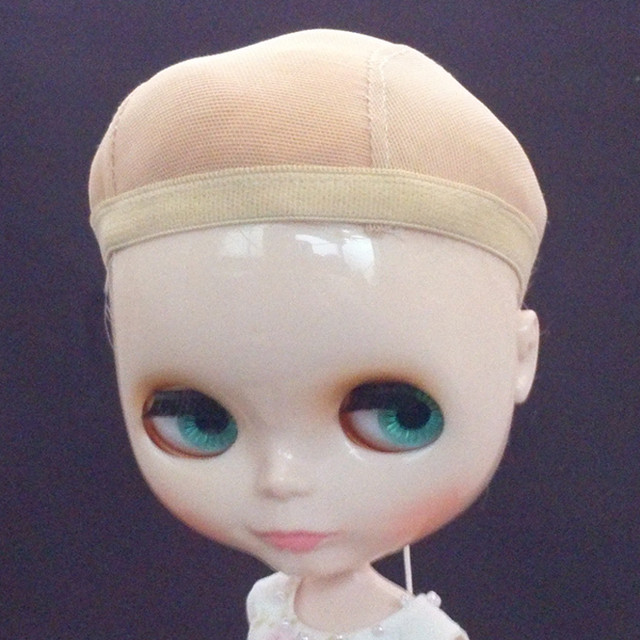 ネオブライス ウィッグキャップ 10インチ ドール Blythe プーリップ Bonbon Rouge Doll Wig Shop