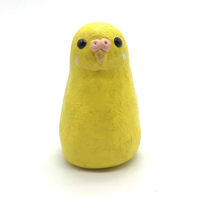 【きゃねこ】 立体作品「鳥の八百屋さん」⑤