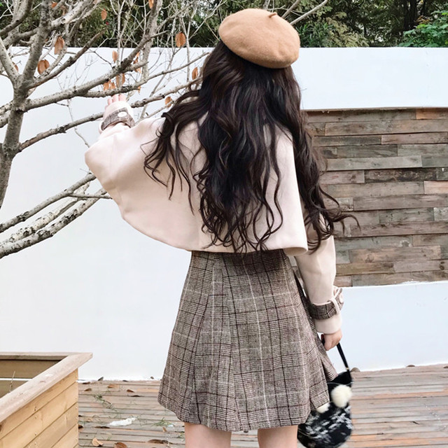 セットアップ ツーピース ツイード ワンピース アウター ジャケット ポンチョ Aラインワンピ ミニ丈 ミディアム ノースリーブワンピ ショートアウター チェック柄 格子柄 秋 冬 Vネック 大人 シンプル 上品 デート 女子会 着回し シンプル 旅行 Ol 通勤 学生 通学 可愛い