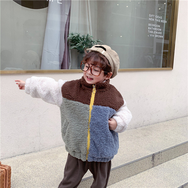 アウター ボア バイカラー 秋 冬 暖かい おしゃれ 可愛い 子供 キッズ ベビー 赤ちゃん 男の子 女の子 子供服 Hay7 Berceau Select Shop ベルソー セレクトショップ キッズ 親子ペアetc