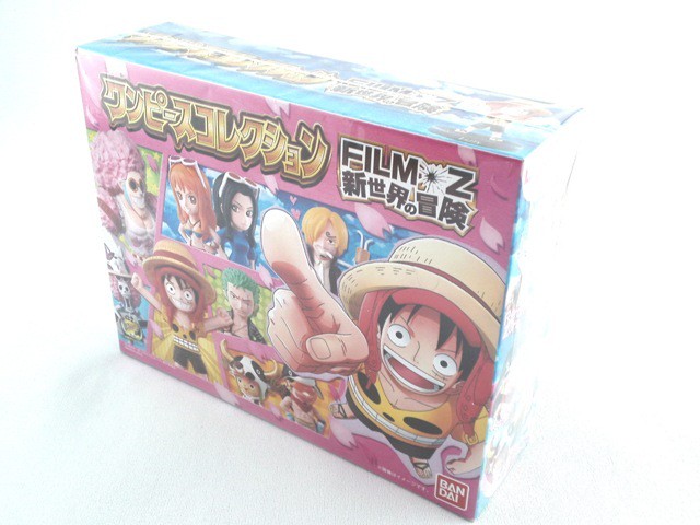 One Piece ワンピース ワンピースコレクション食玩 Film Z 新世界の冒険 コンプリートbox ディドットレオンマーケット