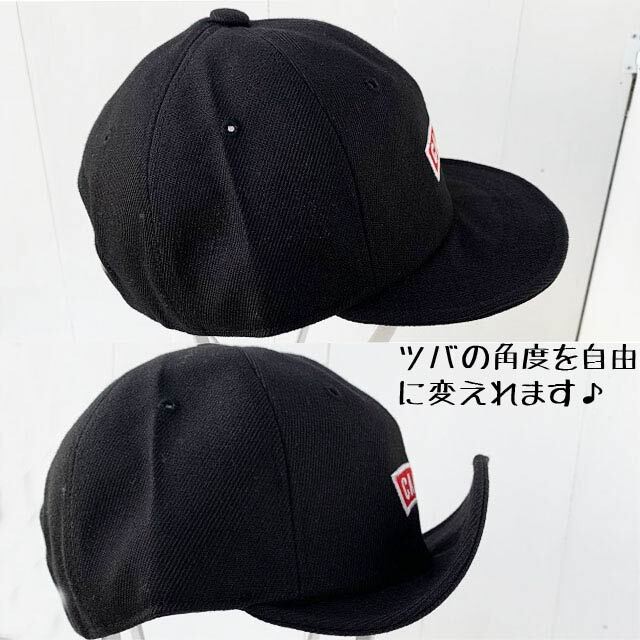 Calif ワッペン風ロゴ ショートバイザーキャップ Well Tailored F S Dept Selectshop