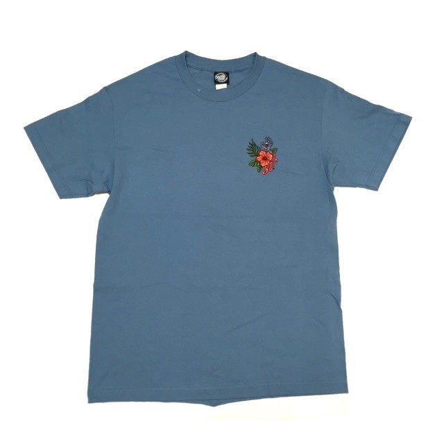 Santa Cruz Vacation Dot Slate Blue T Shirt サンタクルーズ