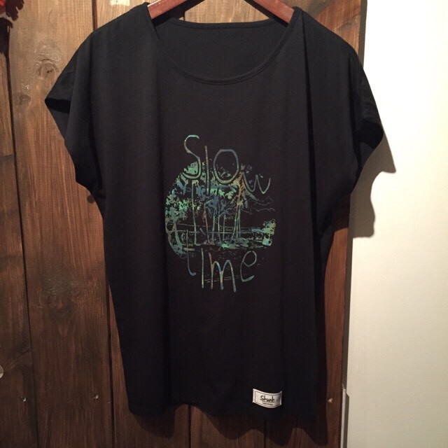 レディース Laides Slow Timeドルマンスリーブ Tシャツ Skunk