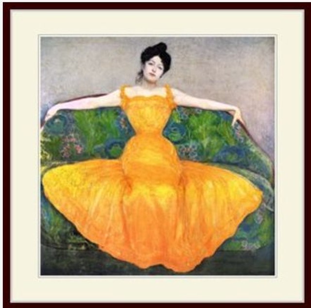 黄色いドレスの女性 クルツヴァイル シーエッチエル ミライ