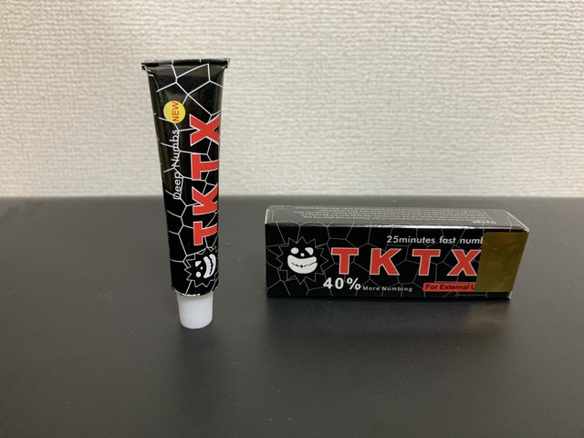 Tktx 皮膚表面麻酔クリーム 40 ブラック Tktx販売店