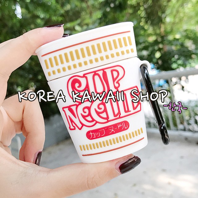 やっぱりこれ Airpodsケース カップヌードル Korea Kawaii Shop